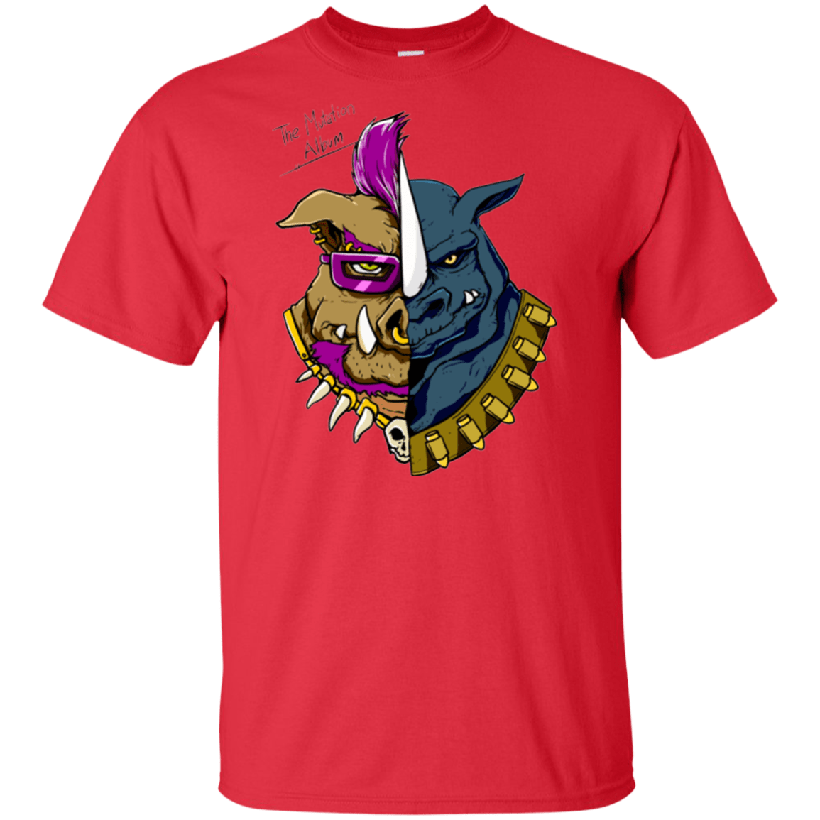 T-Shirts Red / XLT Mutation album Tall T-Shirt