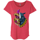 T-Shirts Vintage Red / X-Small Mutation album Triblend Dolman Sleeve