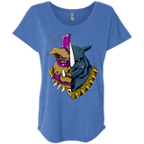 T-Shirts Vintage Royal / X-Small Mutation album Triblend Dolman Sleeve