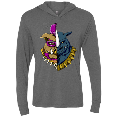 T-Shirts Premium Heather / X-Small Mutation album Triblend Long Sleeve Hoodie Tee