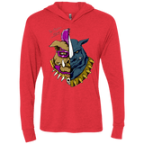 T-Shirts Vintage Red / X-Small Mutation album Triblend Long Sleeve Hoodie Tee