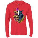 T-Shirts Vintage Red / X-Small Mutation Album Triblend Long Sleeve Hoodie Tee