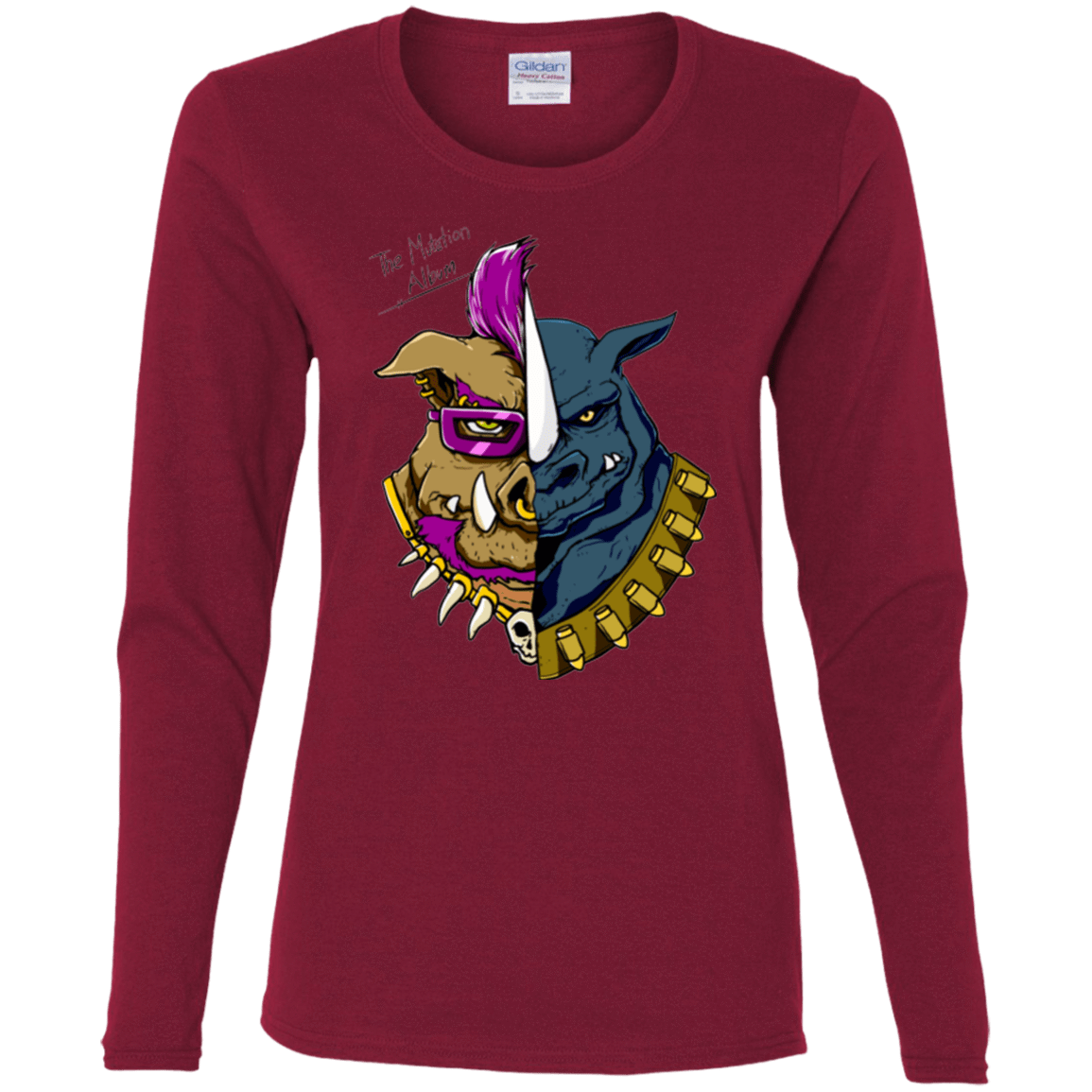 T-Shirts Cardinal / S Mutation album Women's Long Sleeve T-Shirt