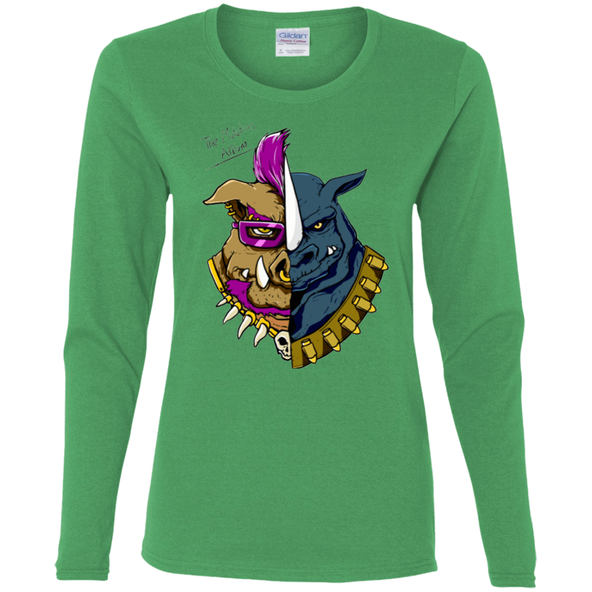 T-Shirts Irish Green / S Mutation album Women's Long Sleeve T-Shirt