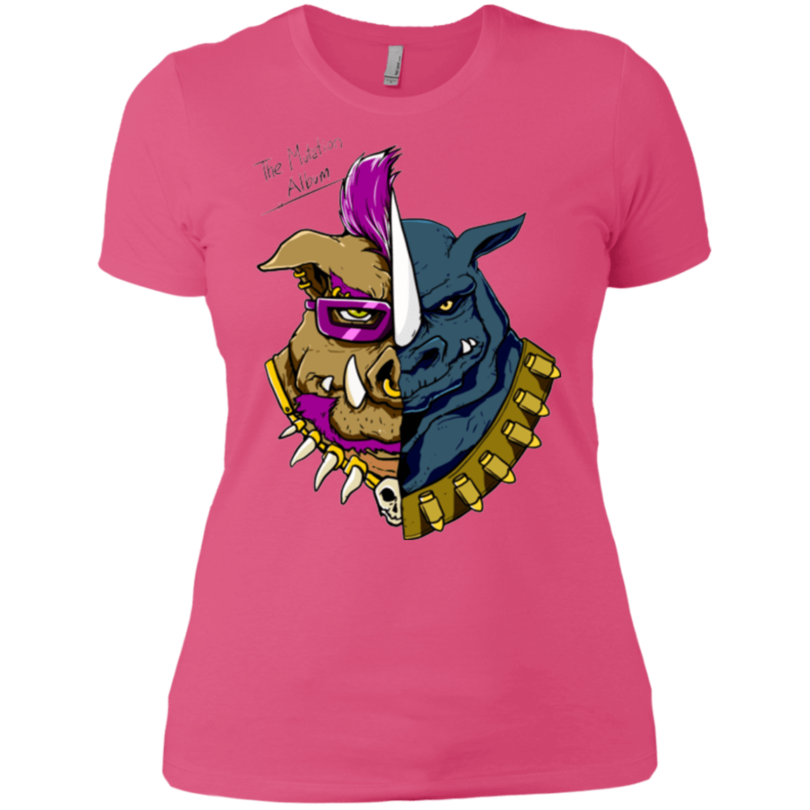 T-Shirts Hot Pink / X-Small Mutation album Women's Premium T-Shirt