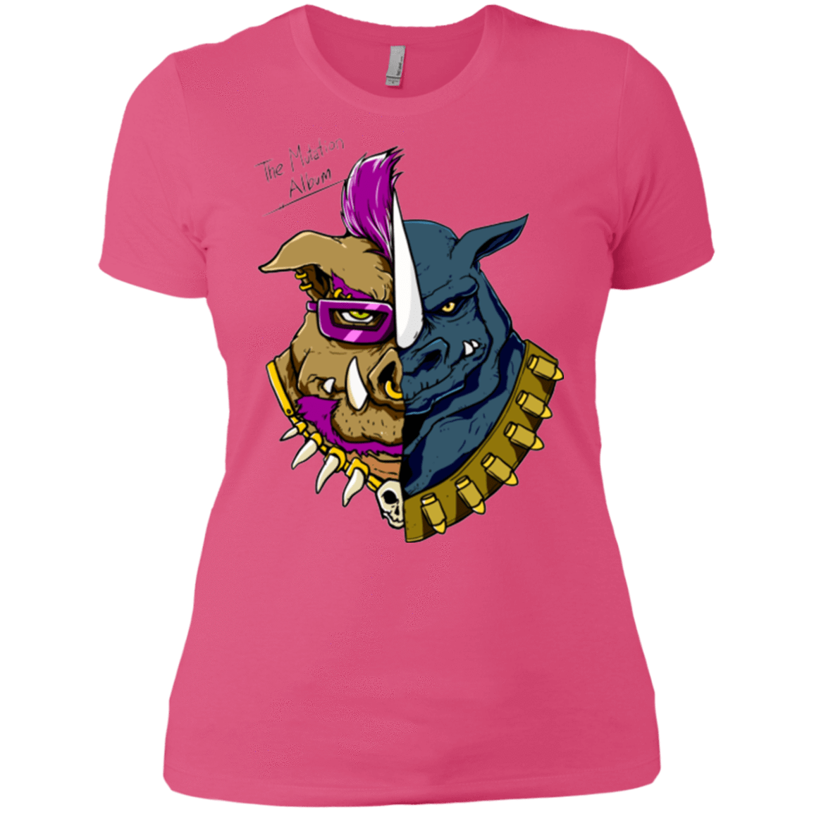 T-Shirts Hot Pink / X-Small Mutation Album Women's Premium T-Shirt