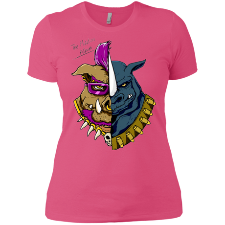 T-Shirts Hot Pink / X-Small Mutation Album Women's Premium T-Shirt