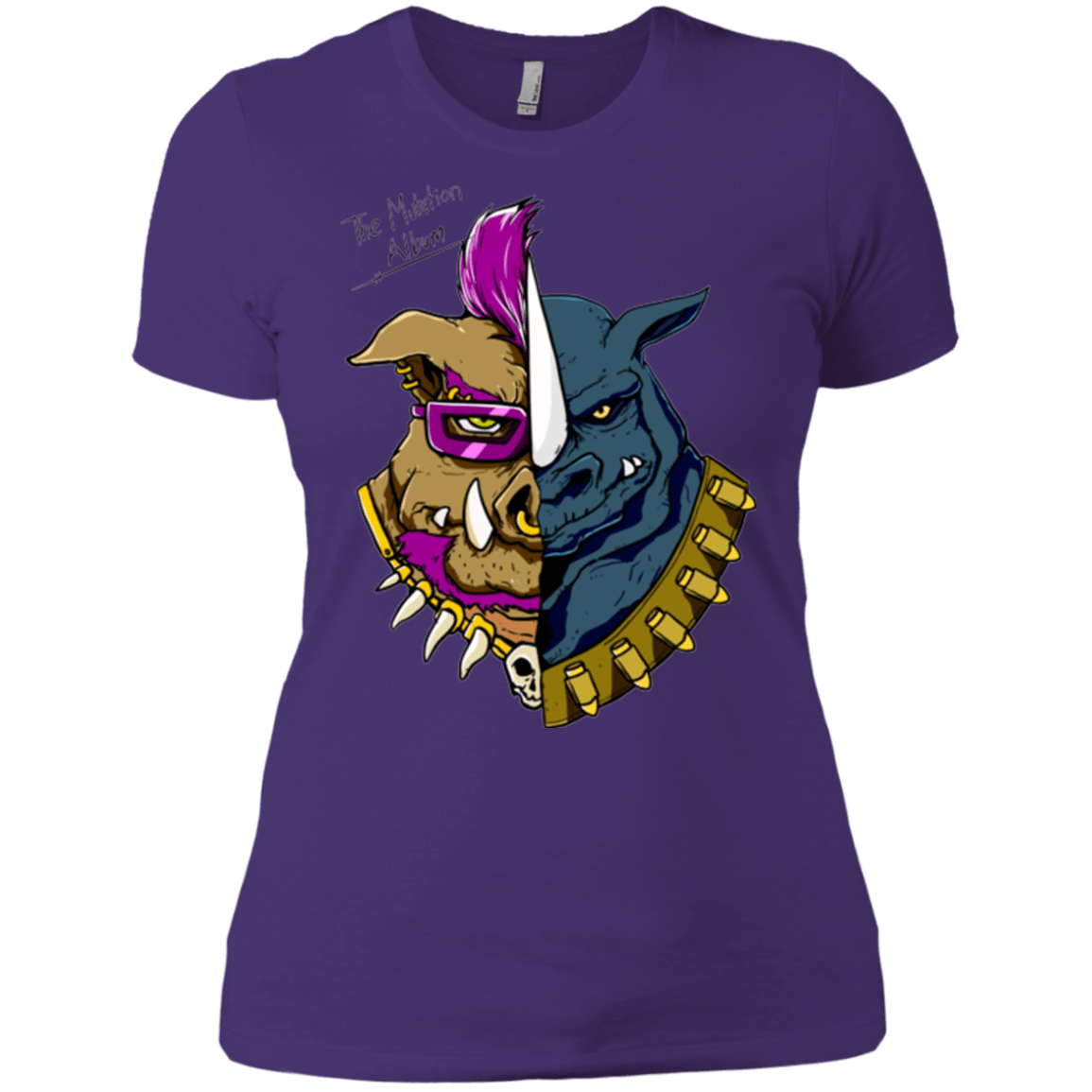 T-Shirts Purple / X-Small Mutation Album Women's Premium T-Shirt