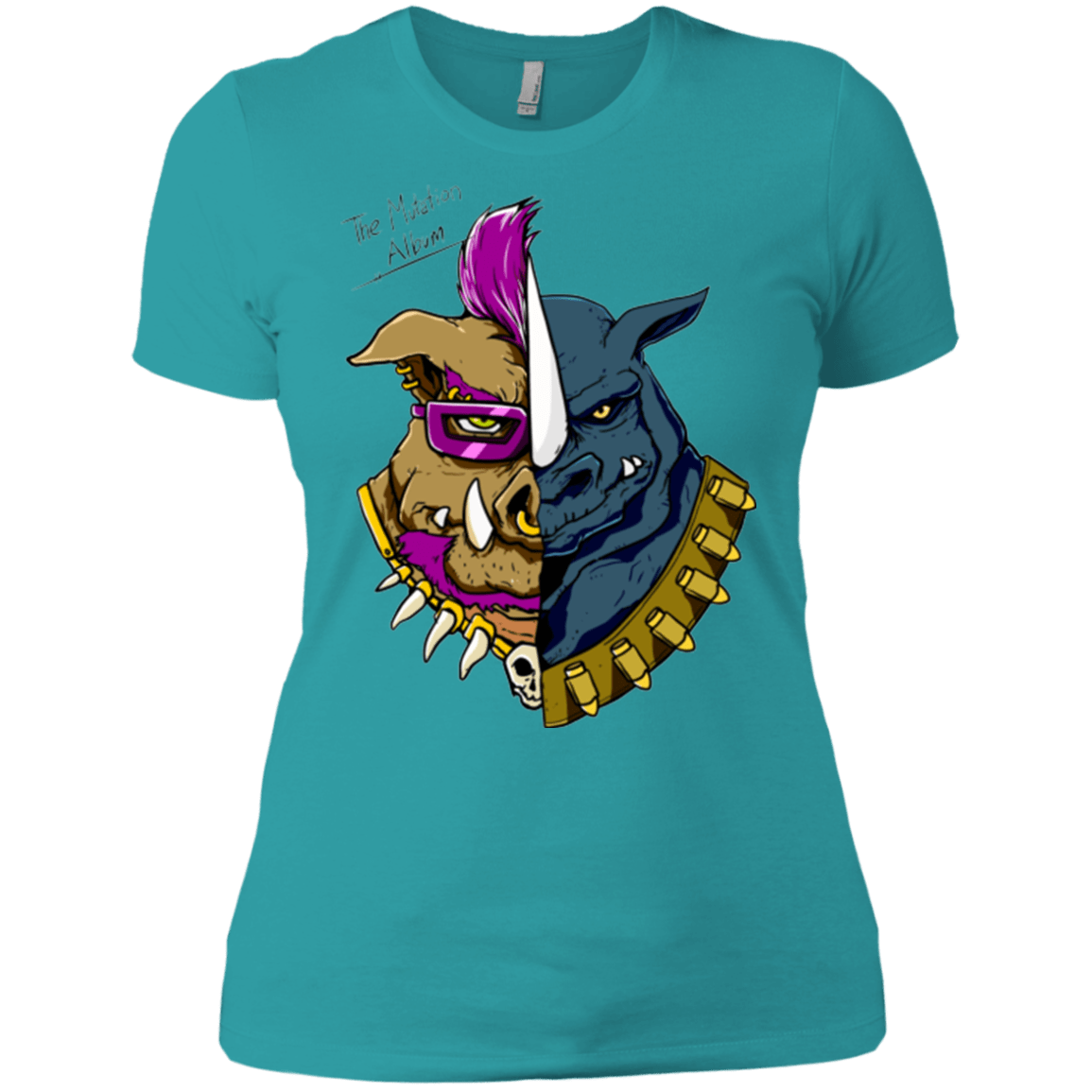 T-Shirts Tahiti Blue / X-Small Mutation Album Women's Premium T-Shirt