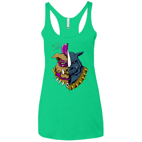 T-Shirts Envy / X-Small Mutation album Women's Triblend Racerback Tank