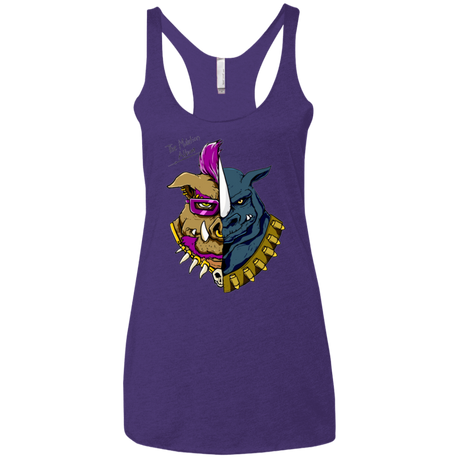 T-Shirts Purple Rush / X-Small Mutation album Women's Triblend Racerback Tank