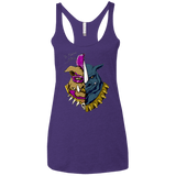 T-Shirts Purple / X-Small Mutation Album Women's Triblend Racerback Tank