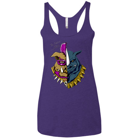 T-Shirts Purple / X-Small Mutation Album Women's Triblend Racerback Tank