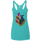 T-Shirts Tahiti Blue / X-Small Mutation Album Women's Triblend Racerback Tank