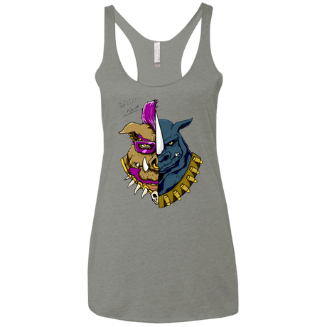 T-Shirts Venetian Grey / X-Small Mutation album Women's Triblend Racerback Tank