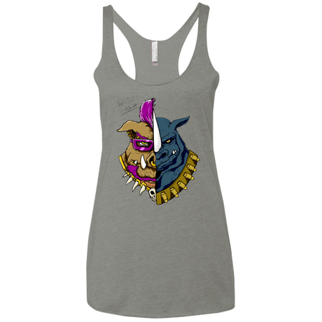 T-Shirts Venetian Grey / X-Small Mutation Album Women's Triblend Racerback Tank