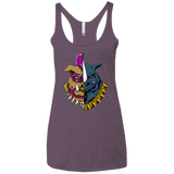 T-Shirts Vintage Purple / X-Small Mutation Album Women's Triblend Racerback Tank