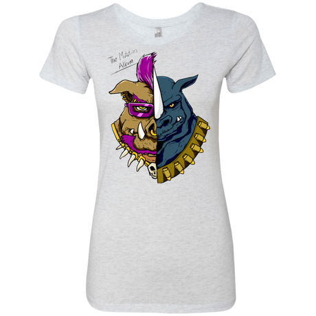T-Shirts Heather White / Small Mutation Album Women's Triblend T-Shirt