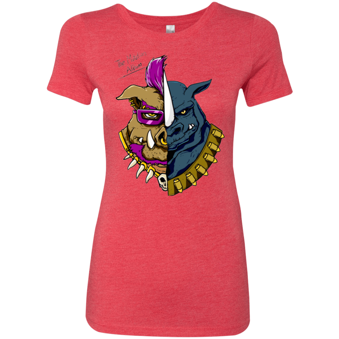 T-Shirts Vintage Red / Small Mutation Album Women's Triblend T-Shirt