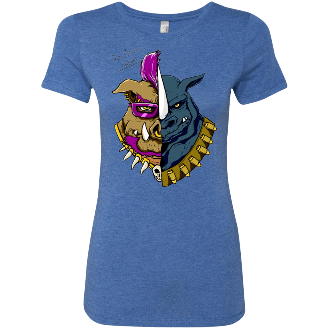 T-Shirts Vintage Royal / S Mutation album Women's Triblend T-Shirt