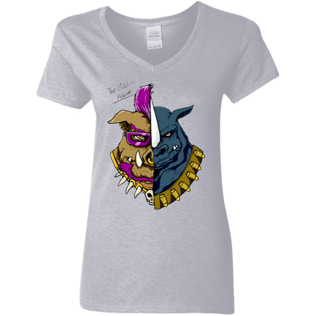 T-Shirts Sport Grey / S Mutation album Women's V-Neck T-Shirt