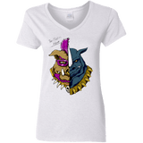 T-Shirts White / S Mutation album Women's V-Neck T-Shirt