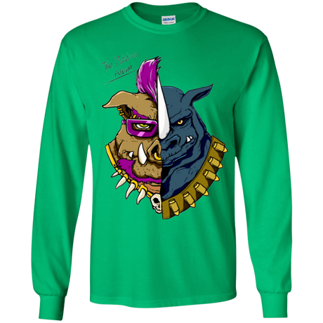 T-Shirts Irish Green / YS Mutation album Youth Long Sleeve T-Shirt