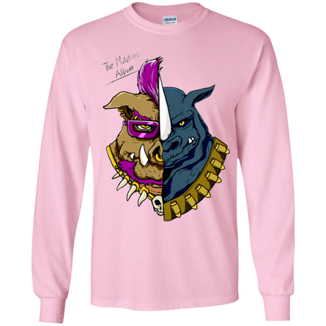 T-Shirts Light Pink / YS Mutation album Youth Long Sleeve T-Shirt