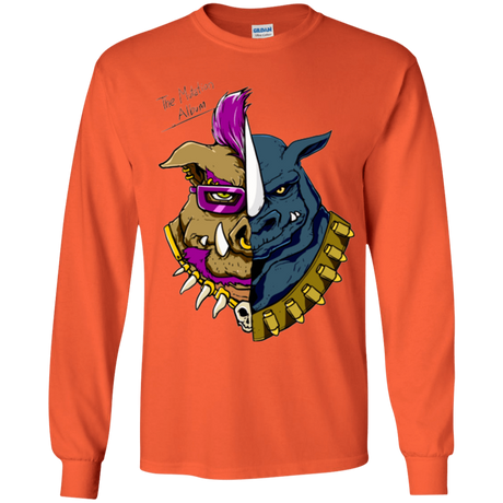 T-Shirts Orange / YS Mutation album Youth Long Sleeve T-Shirt