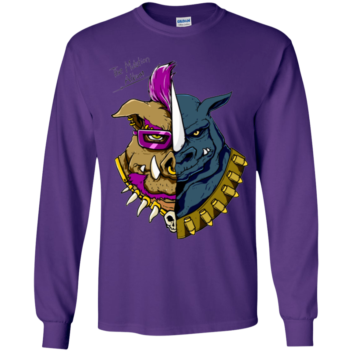 T-Shirts Purple / YS Mutation album Youth Long Sleeve T-Shirt