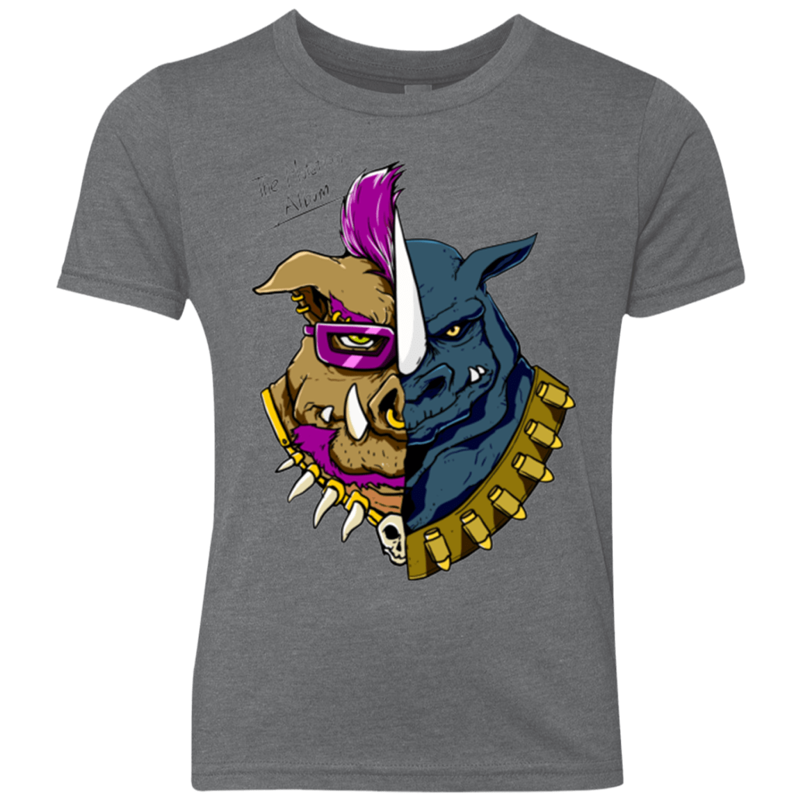 T-Shirts Premium Heather / YXS Mutation album Youth Triblend T-Shirt