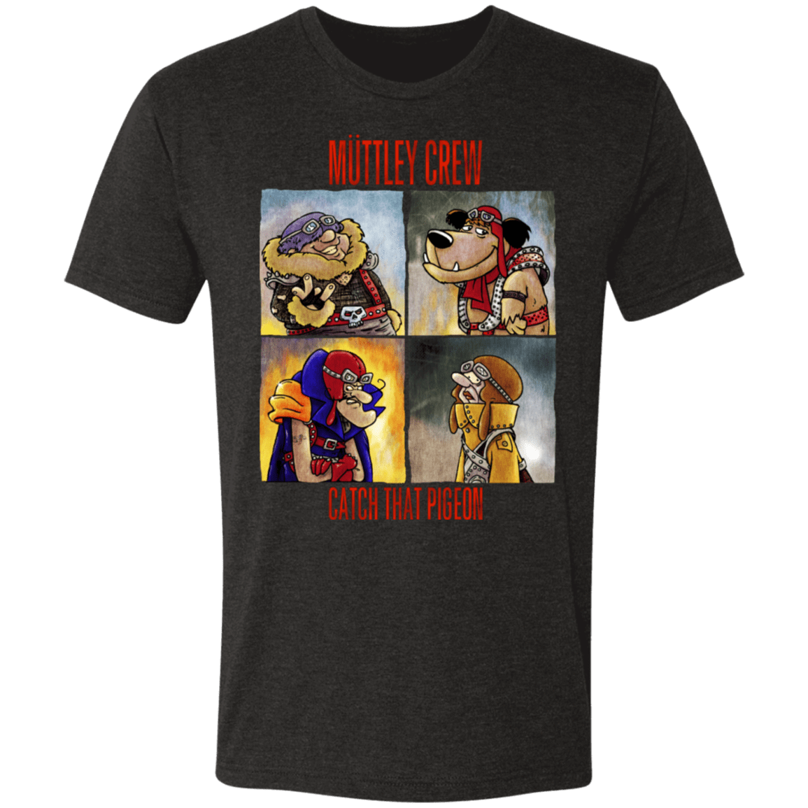 T-Shirts Vintage Black / S Muttley Crew Men's Triblend T-Shirt