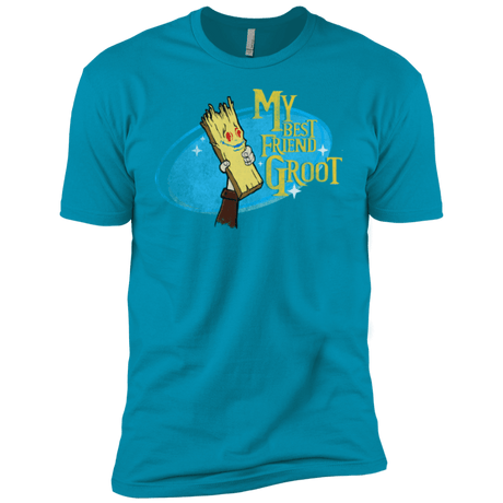T-Shirts Turquoise / YXS My Best Friend Groot Boys Premium T-Shirt