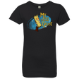 T-Shirts Black / YXS My Best Friend Groot Girls Premium T-Shirt