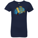 T-Shirts Midnight Navy / YXS My Best Friend Groot Girls Premium T-Shirt
