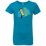 T-Shirts Turquoise / YXS My Best Friend Groot Girls Premium T-Shirt