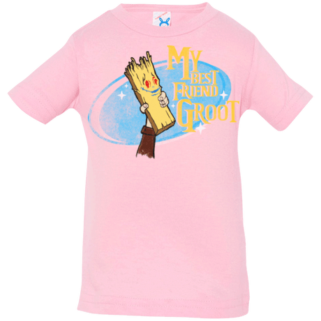 T-Shirts Pink / 6 Months My Best Friend Groot Infant PremiumT-Shirt