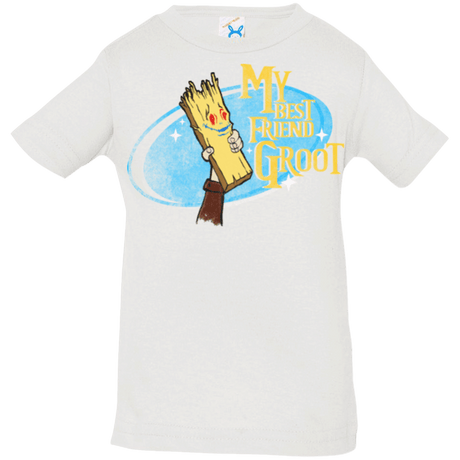 T-Shirts White / 6 Months My Best Friend Groot Infant PremiumT-Shirt