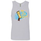 T-Shirts Heather Grey / Small My Best Friend Groot Men's Premium Tank Top
