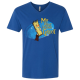 T-Shirts Royal / X-Small My Best Friend Groot Men's Premium V-Neck