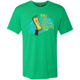 T-Shirts Envy / Small My Best Friend Groot Men's Triblend T-Shirt