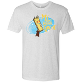 T-Shirts Heather White / Small My Best Friend Groot Men's Triblend T-Shirt