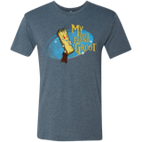 T-Shirts Indigo / Small My Best Friend Groot Men's Triblend T-Shirt