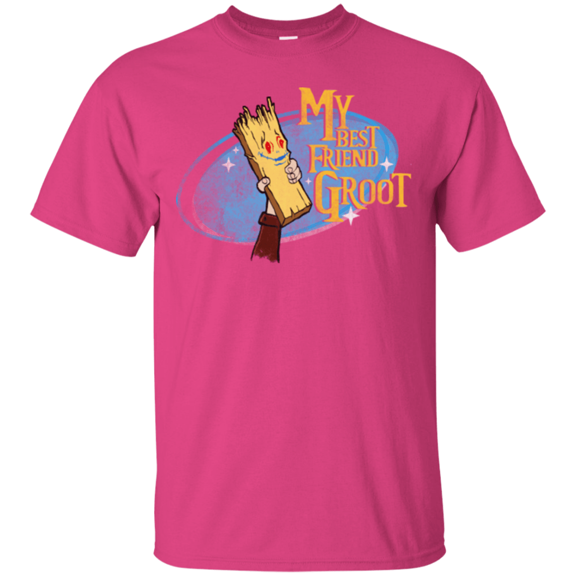 T-Shirts Heliconia / Small My Best Friend Groot T-Shirt