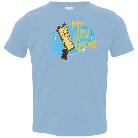 T-Shirts Light Blue / 2T My Best Friend Groot Toddler Premium T-Shirt