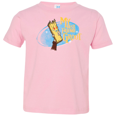 T-Shirts Pink / 2T My Best Friend Groot Toddler Premium T-Shirt
