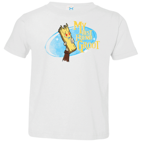 T-Shirts White / 2T My Best Friend Groot Toddler Premium T-Shirt