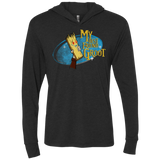 T-Shirts Vintage Black / X-Small My Best Friend Groot Triblend Long Sleeve Hoodie Tee