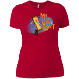 T-Shirts Red / X-Small My Best Friend Groot Women's Premium T-Shirt