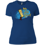 T-Shirts Royal / X-Small My Best Friend Groot Women's Premium T-Shirt